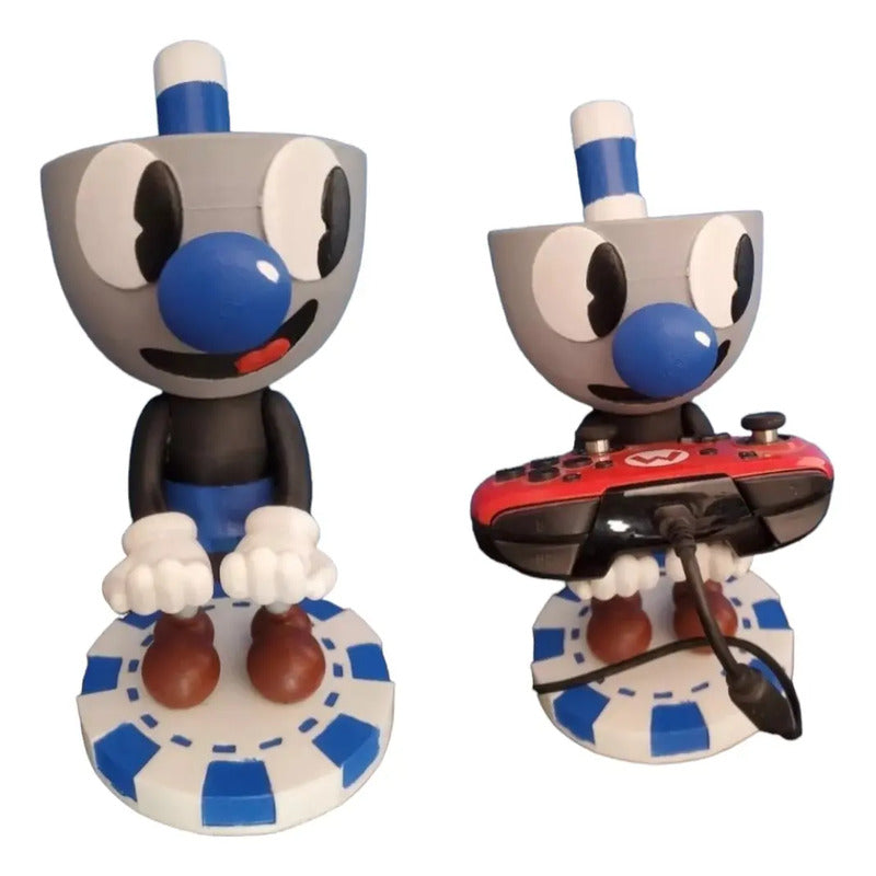 Soporte Para Control Play Xbox O Elular Mugman De Cuphead