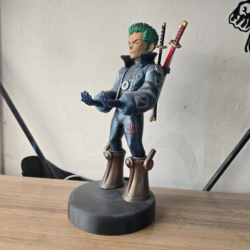 Soporte Para Control Play Xbox O Celular Zoro One Piece  Celeste