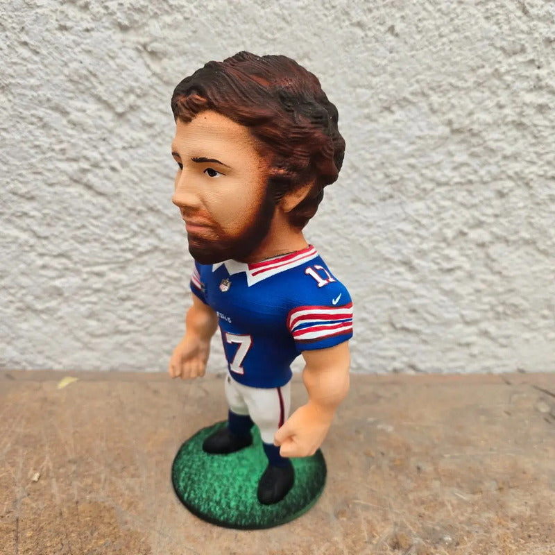 Figura De Futbolista De Nfl Fuertecito Josh Allen