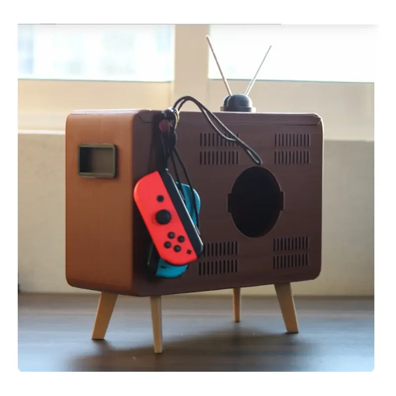 Soporte Para Nintendo Switch Tv Antigua  Caqui