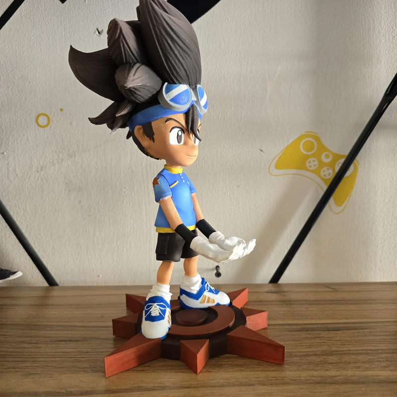 Soporte Para Control Play Xbox O Cel Tai Digimon Azul