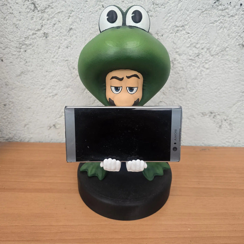 Soporte Control Play Xbox O Cel Luigi Fronteras Suite Rana Verde Lima