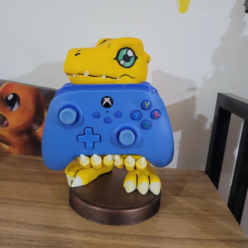 Soporte Para Control De Play Xbox O Cel Agumon Digimon