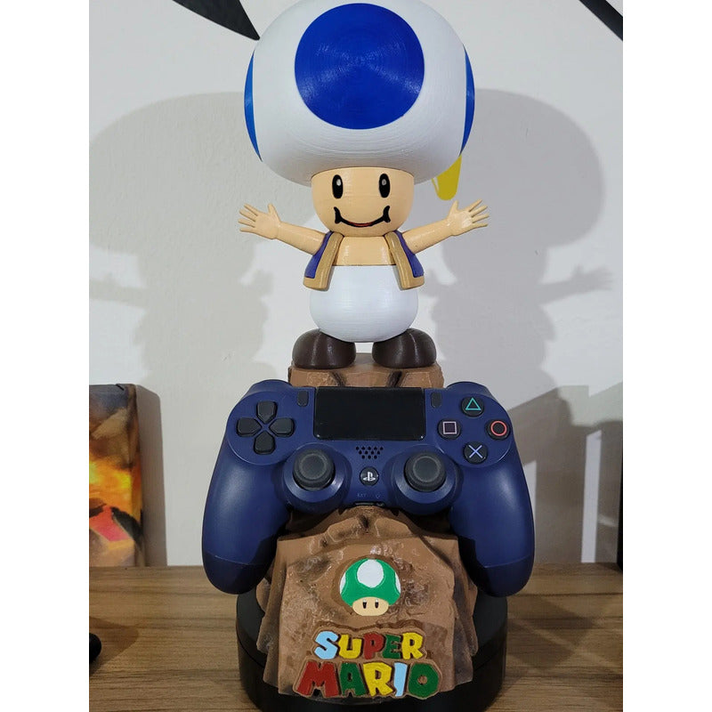 Soporte Control Play O Xbox Toad Mario Bros