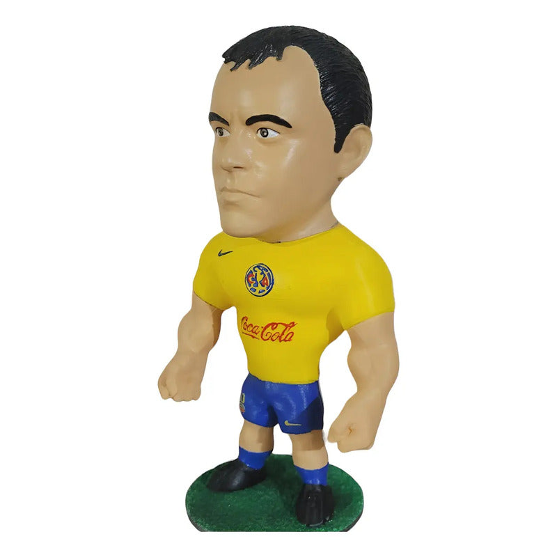 Figura De Futbolista Fuertecito Cuauhtemoc Blanco  America