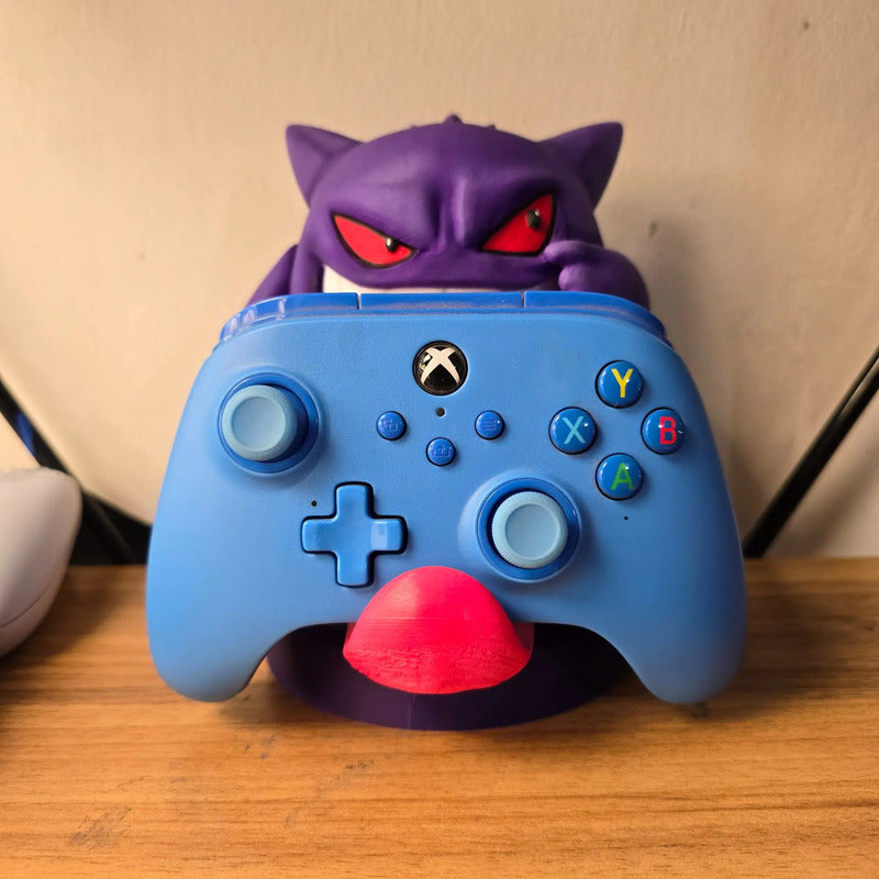 Soporte Control Play Xbox O Celular Gengar Pokemon Lila
