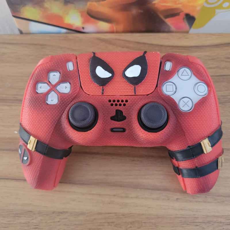 Carcasa Para Control Play 5 Wolverine O Deadpool