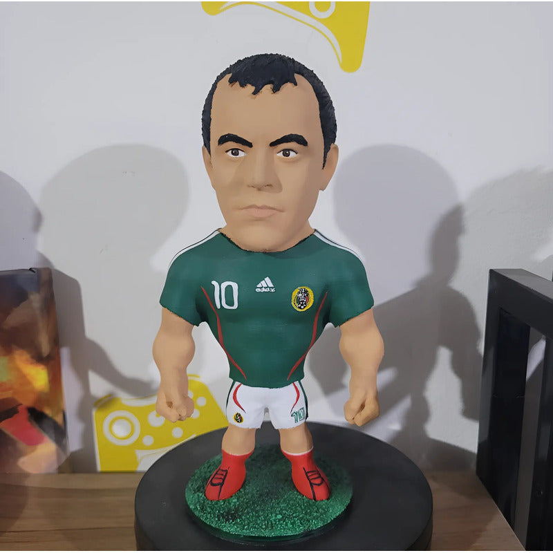 Figura De Futbolista Fuertecito Cuauhtemoc Blanco  America