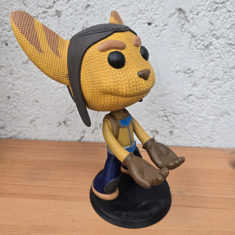 Soporte Control Play Xbox O Celular Ratchet And Clank Naranja Claro