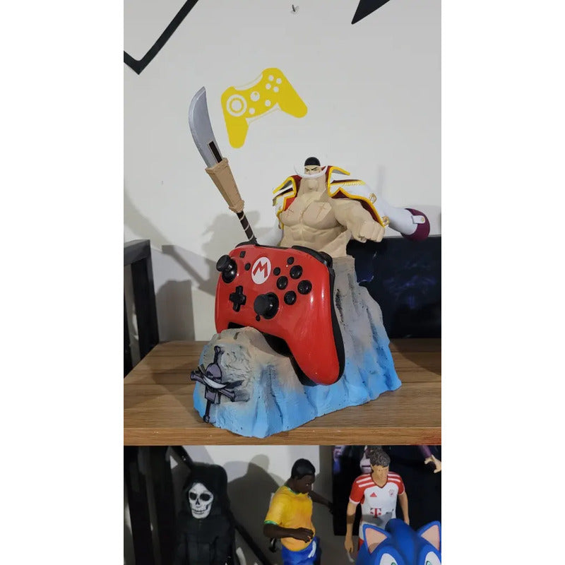 Soporte Control Play Xbox O Celular Barba Blanca One Piece