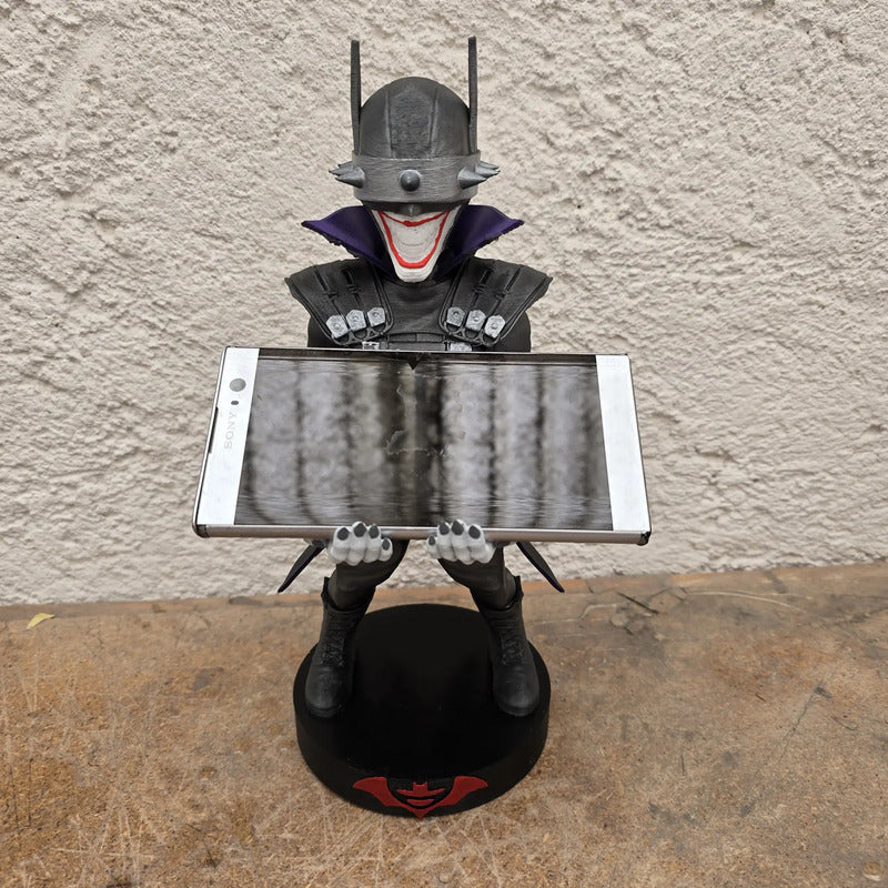 Soporte Control Play Xbox O Celular Batman Que Rie Negro