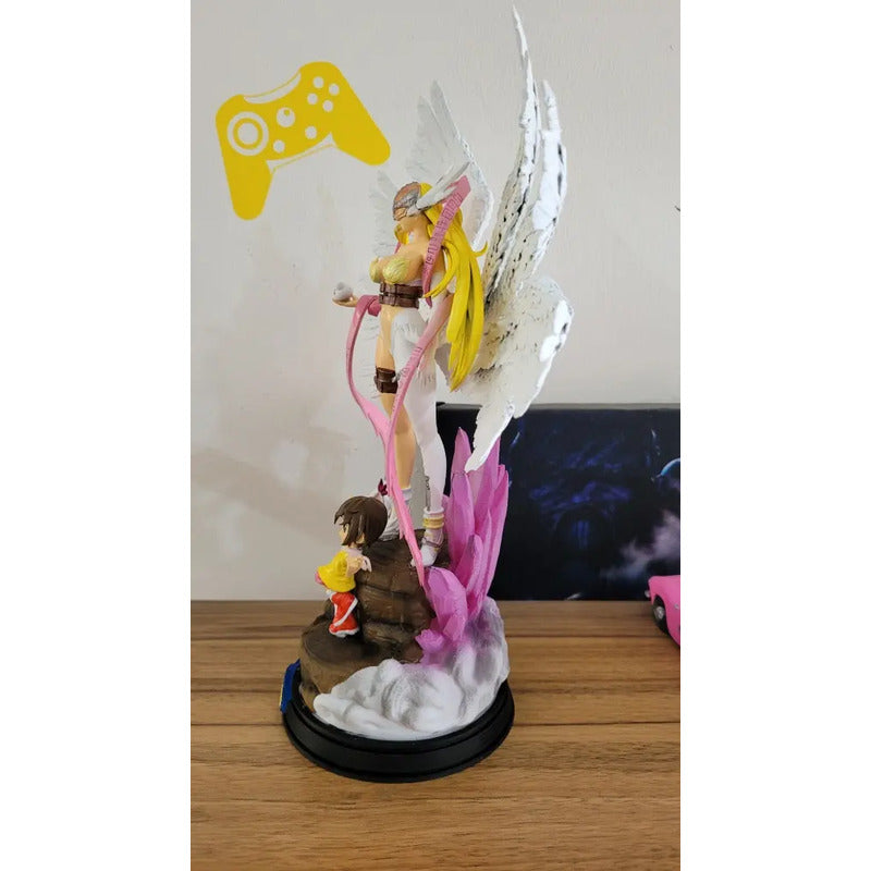 Figura De Acción Angewomon Gatomon Y Kary Digimon