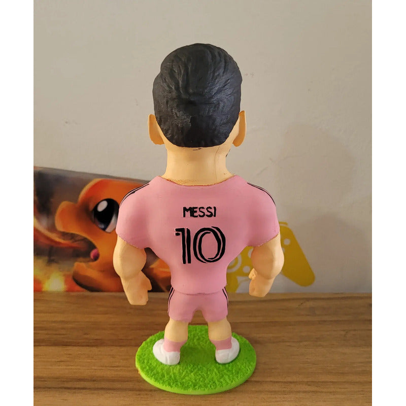 Figura De Futbolista Fuertecito Messi Con Argentina