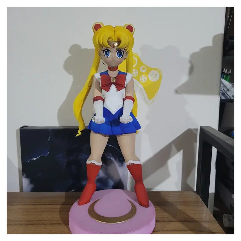 Soporte Control Play Xbox O Celular Sailor Moon V2 Blanco