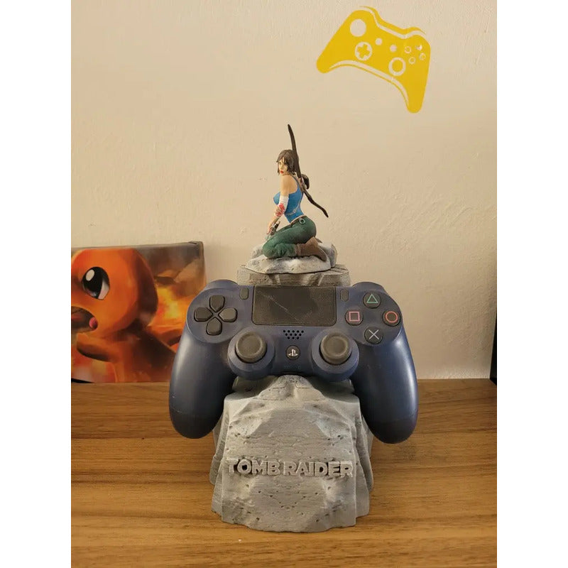 Soporte Control Play Xbox Lara Croft Tom Raider  Turquesa