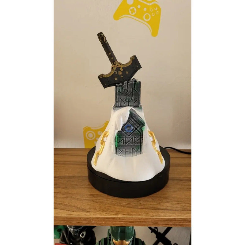 Soporte Control De Play O Xbox God Of War Martillo