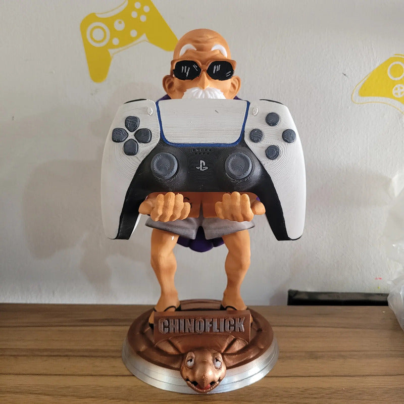 Soporte Control Play Xbox O Celular Maestro Roshi Dragon Bal