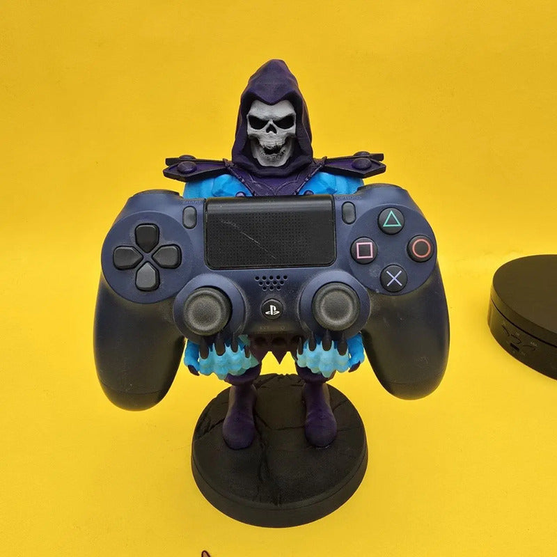Soporte Para Control Play. Xbox O Celular De Skeletor He-man Azul