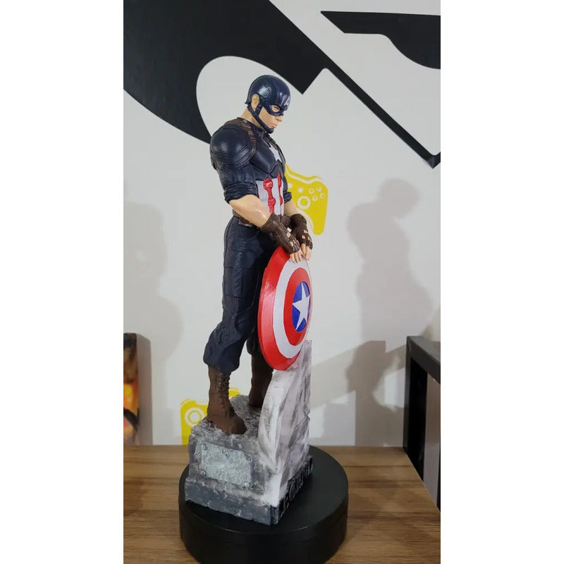 Figura De Acción Capitan America Dos Cabezas