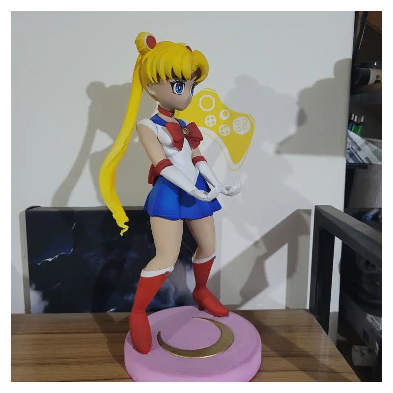Soporte Control Play Xbox O Celular Sailor Moon V2 Blanco