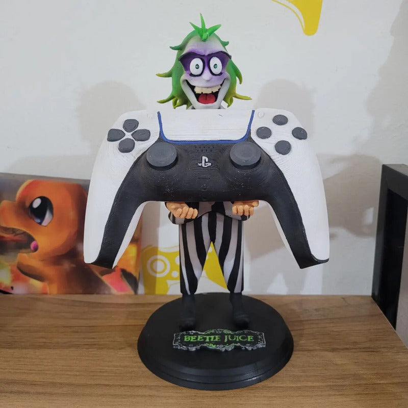 Soporte Control Play Xbox O Celular Beetlejuice, Beetlejuice Verde