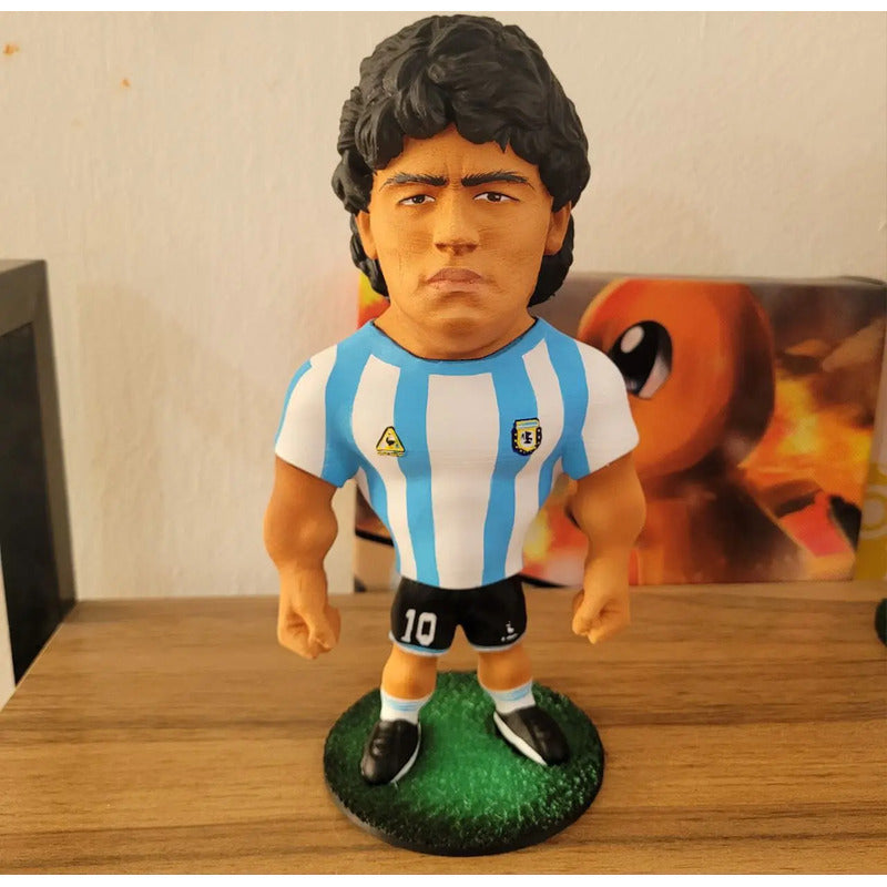 Figura De Futbolista Fuertecito Diego Armando Maradona