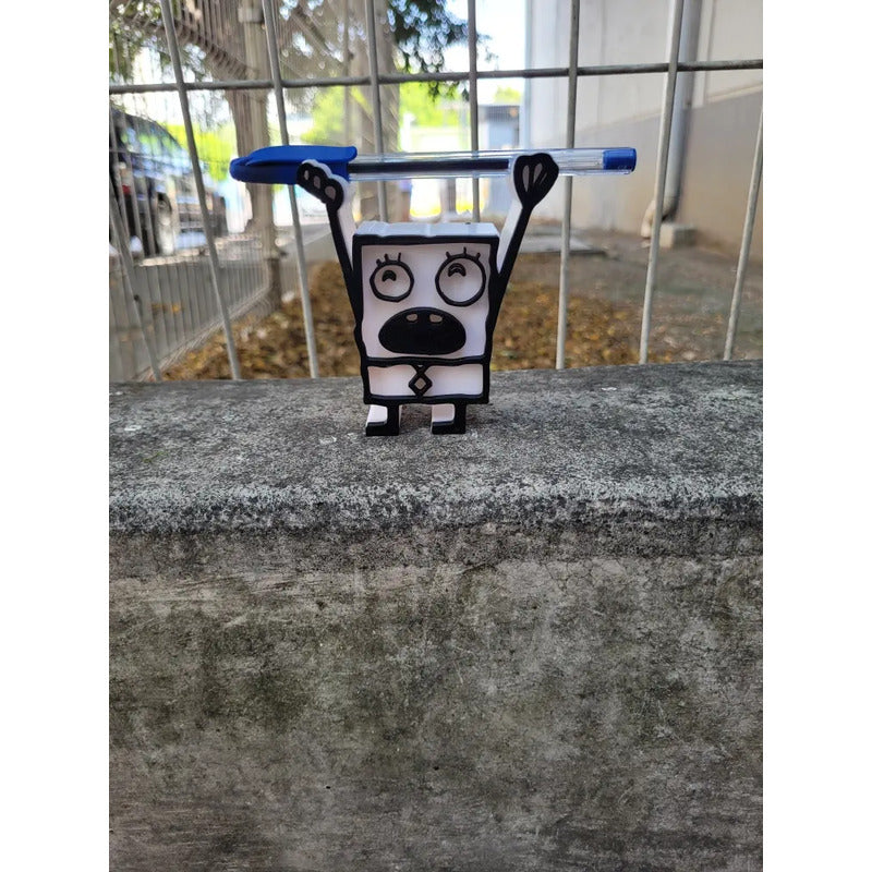 Portalapiz Plumón Trazo Bob Esponja