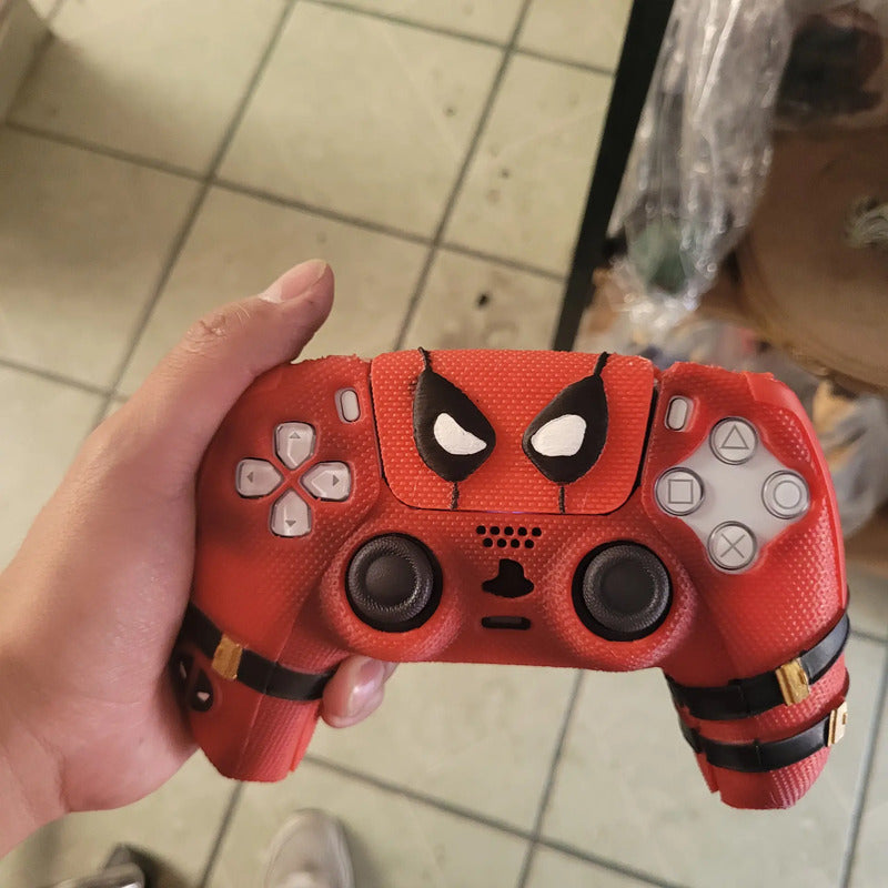Carcasa Para Control Play 5 Wolverine O Deadpool