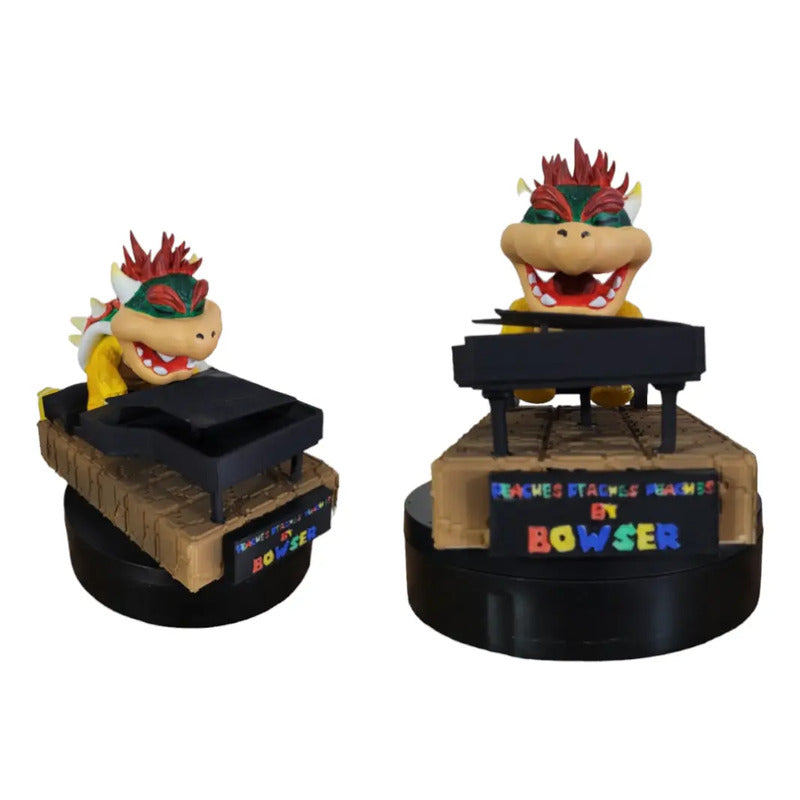 Figura De Acción Bowser Peach Cantado Mariobros