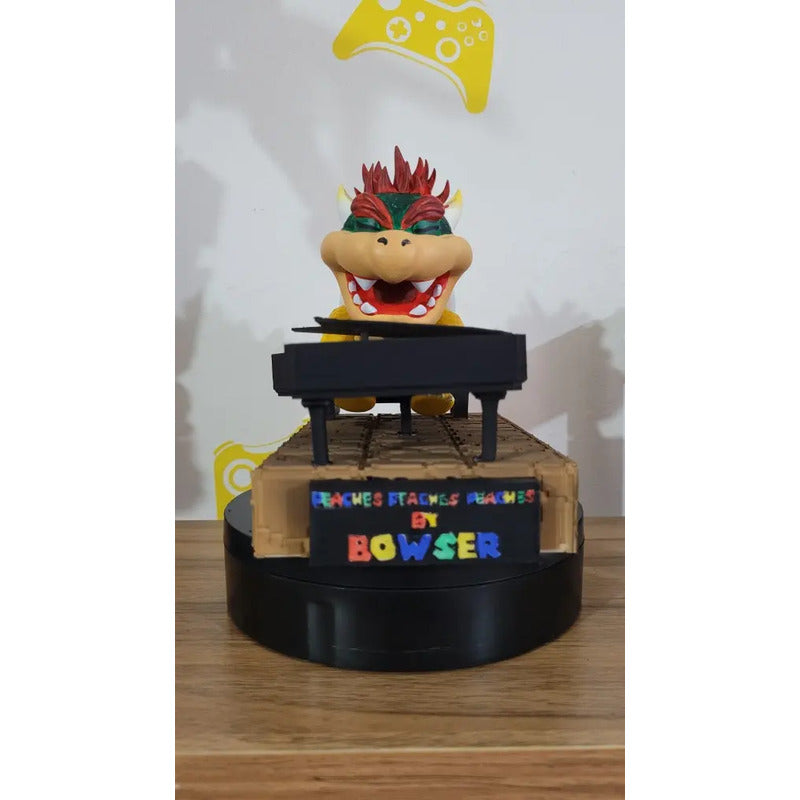 Figura De Acción Bowser Peach Cantado Mariobros
