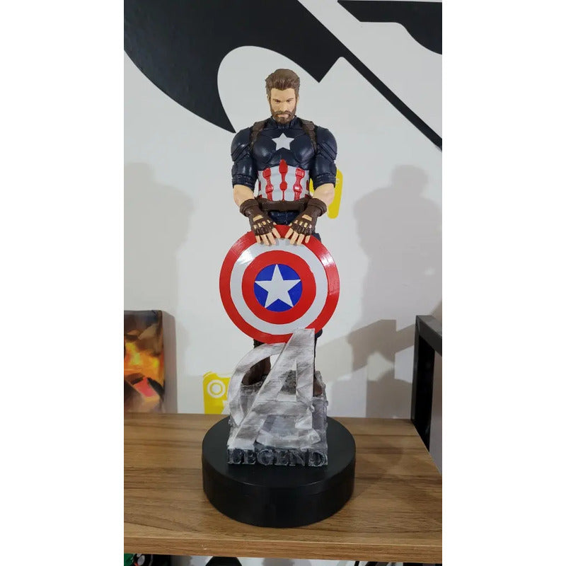 Figura De Acción Capitan America Dos Cabezas